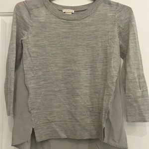 Club Monaco, XS, wool and silk long sleeve shirt